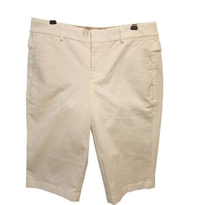 Vince Ivory Womens Bermuda Shorts Size 6